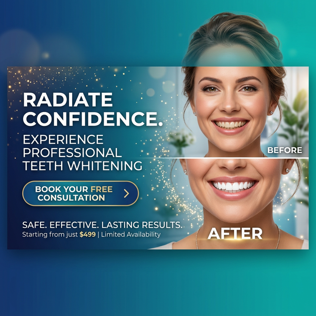 Pırıltılı Beyaz Dişler